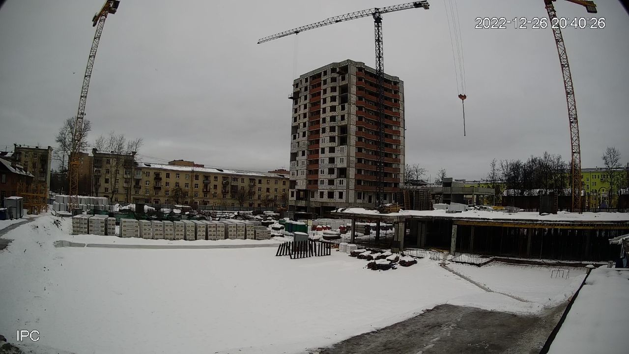 Фото хода строительства